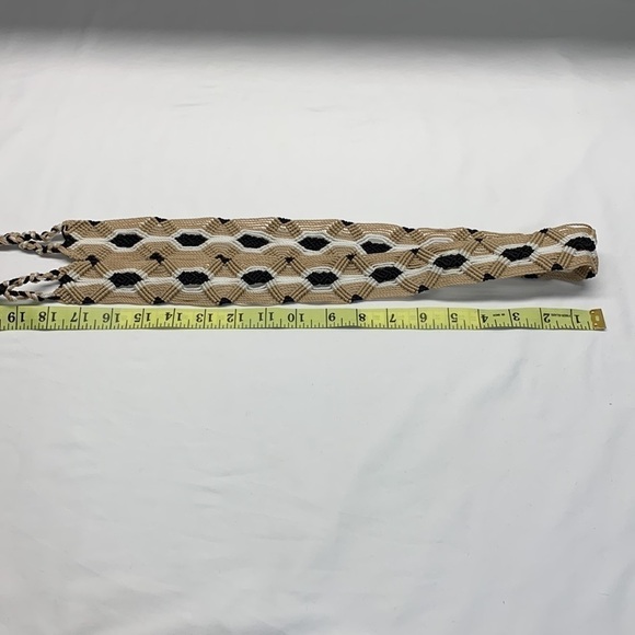 Handmade Macramé Belt Unisex - Picture 4 of 6